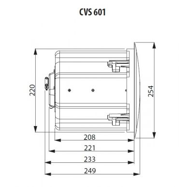 Встраиваемая трансформаторная акустика Tannoy CVS 601-BK